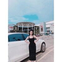 Đâm body nhúng eo hot hit _ Đầm body balo nhúng eo