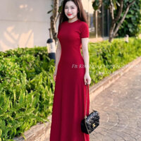 Đầm Body Nữ Tay Ngắn Thời Trang, Váy Body Nữ Dáng Dài Tôn Dáng Đầm Dự Tiệc Đi Chơi D125 MAHALA