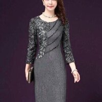 ĐẦM BODY PHỐI REN ĐÍNH ĐÁ CAO CẤP MSP-D290290(HÀNG NHẬP)