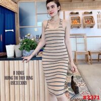 Đầm body thun cotton co giãn 4 chiều