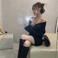 Đầm body trễ vai