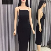 đầm body yêm hở lưng