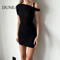 Đầm Bodycon tay ngắn DUNEA Corss