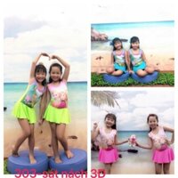 Đầm bơi, đồ bơi Subin cho bé gái size 20kg đến 40kg