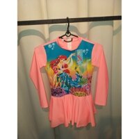 Đầm bơi tay dài Subin cho bé gái  - (chất liệu vải Polyester thoáng mát co giãn 2 chiều)