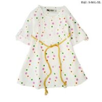 Đầm burberry bé gái