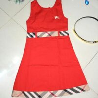 ĐẦM BURBERRY ĐỎ