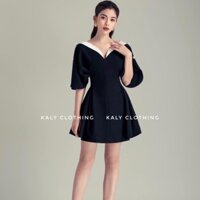 ĐẦM CÁNH DƠI VIỀN TRẮNG ĐÍNH NGỌC