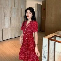 ĐẦM CHẤM BI XINH YÊU NHẸ NHÀNG (kèm ảnh thật)