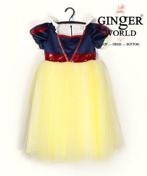 Đầm công chúa Bạch Tuyết Ginger World HQ532 (kèm cài tóc)