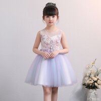 Đầm Công Chúa Bé Gái Hoa Mùa Hè Trẻ Em Đầm Đầm Trẻ Em Trẻ Em Trẻ Em Trẻ Em Trình Diễn Đầm 3-13 Tuổi Vừa Lớn Quần Áo Trẻ Em Đầm Bé