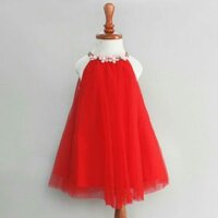 ĐẦM CÔNG CHÚA CỐ YẾM DÂY HOA RUY BĂNG