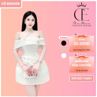 Đầm Công Chúa H150 Lyra - Váy Xòe Ngắn Sang Trọng, Cúp Ngực, Dáng Đẹp Tôn Dáng