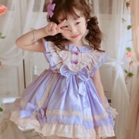 Đầm Công Chúa lolita Xinh Xắn Làm Quà Tặng Sinh Nhật Cho Bé Gái