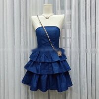 đầm cúp ngực dáng xòe