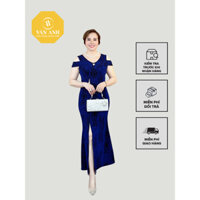 Đầm dạ hội trung niên thiết kế VANA. VA.318 sang trọng dành cho các mẹ đi tiệc, đi chơi.