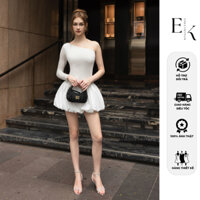 Đầm dáng bí AMÉLIE DRESS ren 2 lớp cao cấp tiểu thư đầm đi tiệc váy nữ đen Women - ENKA VIETNAM