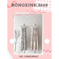 Đầm dáng dài 2 dây đi biển, váy mùa hè 2 dây dáng dài, Đầm Maxi 2 dây