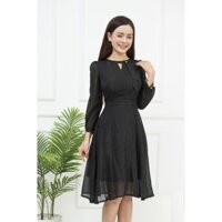 Đầm dáng xòe, đầm vintage hàng thiết kế cao cấp