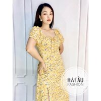 Đầm dạo biển , dự tiệc , công sở .. chất liệu vải đũi mền mại mặc vô cùng thoải mái tự tin cho các chị em