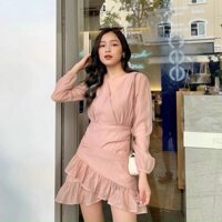 Đầm Đắp Chéo Bèo