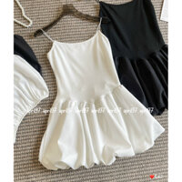 Đầm dây bí xinh yêuu (ảnh thật/ có sẵn)