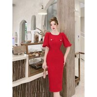 Đầm đen dự tiệc sang trọng, váy dạ hội đẹp, mẫu đầm dạ hội cao cấp K N Boutique