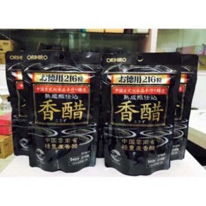 Dấm đen giảm cân dạng viên Orihiro Nhật Bản 216 viên