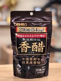 Dấm đen giảm cân Nhật Bản Orihiro 216 viên