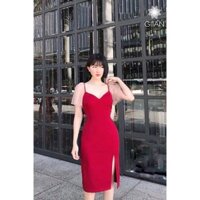 ĐẦM ĐỎ BODY PHỐI REN 99