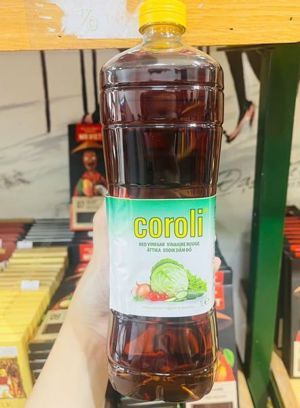 Dấm đỏ Coroli chai 1L