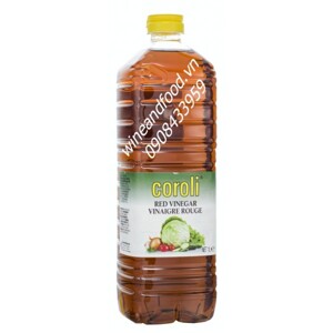 Dấm đỏ Coroli chai 1L
