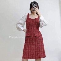ĐẦM ĐỎ TAY DÀI