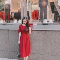 ĐẦM ĐỎ TAY PHỒNG