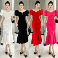🍒Đầm dự tiệc body đuôi cá MLXL2XL