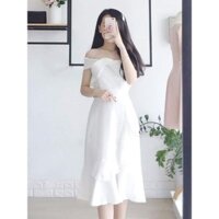 đầm dự tiệc đuôi cá