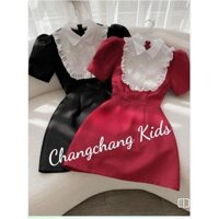Đầm dự tiệc thiết kế cho bé tacfa 2 lớp cho bé và mẹ và bé 3,4,5,6,7,8,9,10,12,13,14,15 tuổi