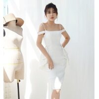 Đầm dự tiệc thiết kế hai dây, ôm body sang trọng
