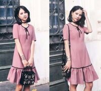 Đầm đuôi cá thắt nơ