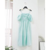 Đầm Gago dài màu mint siu iu