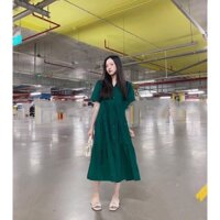 Đầm GU đũi dài cổ SM V410