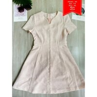 Đầm hàng hiệu màu hồng nhạt đẹp như mới 2hand