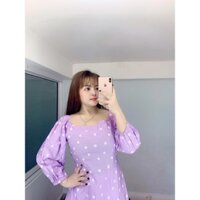 Đầm hoa bigsize 75kg