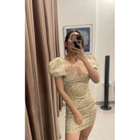 Đầm hoa body zara