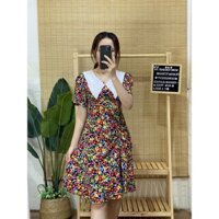 Đầm hoa cổ sen