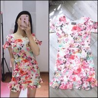 Đầm hoa in nổi thời trang MEEDEE Thái Lan DAM007 | Shopee Việt Nam