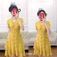ĐẦM HOA NHÍ CAO CẤP K482 - Fleur Boutique (Hàng may thiết kế ,ảnh thật shop tự chụp)