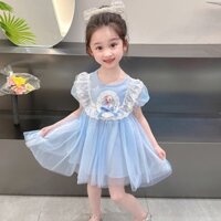 Đầm Hóa Trang Công Chúa Elsa Anna Xinh Đẹp Cho Bé Gái