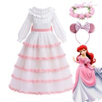 Đầm Hóa Trang Nàng Tiên Cá ariel / Lễ halloween Cho Bé Gái