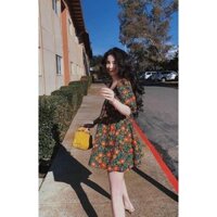 đầm hoa zara có sẵn tại shop ạ